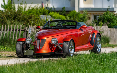 Plymouth Prowler (2001), 2. Hand, neuer Service durchgeführt, geringe Laufleistung, Investitionen in Umbauten