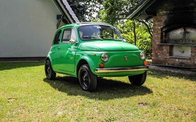 Fiat 500 F complete restoration 650cc engine folding roof H-approval freshly serviced (1967)