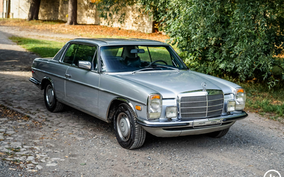 Mercedes Benz W114 280C /8 Zentralverriegelung e. Fensterheber Klima Servo (1973)