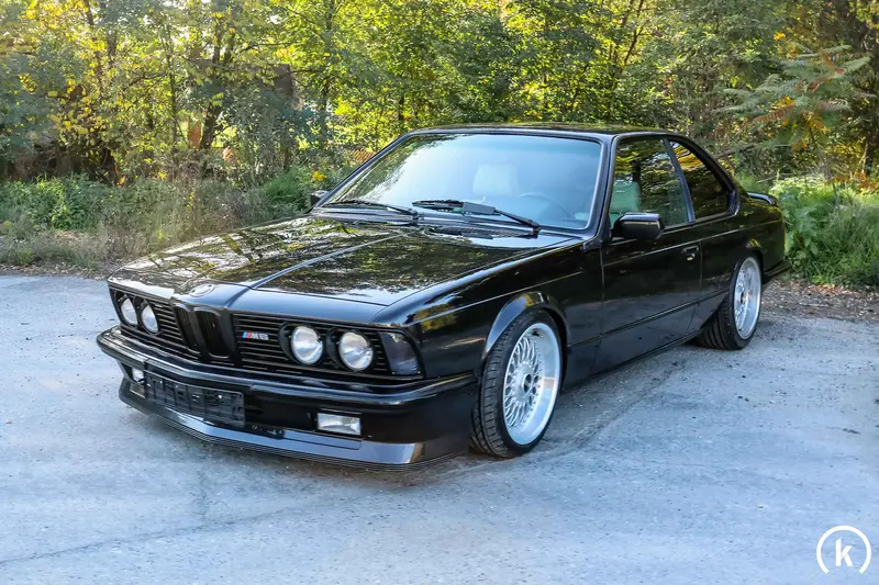 BMW E24 M635 CSi M-Tech leather BBS rims (1986)