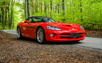 Dodge Viper SRT-10 Convertible only 44,000 km mileage from 2nd hand switch (2007)