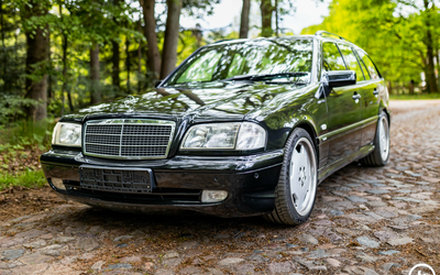 Mercedes-Benz W202/S202 C43 AMG T 1/772 extremely rare fresh TÜV 306 hp (1998)
