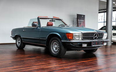 Mercedes-Benz R107 280 SL Restauriert Aus 2. Hand Lückenloses Scheckheft Unfallfrei Wertgutachten mit Note 2+ (1980)