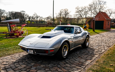 Chevrolet Corvette C3 (1972), Baldwin Motion Recreation, komplett restauriert, mehr als 450 PS, Bewertung mit Note 2
