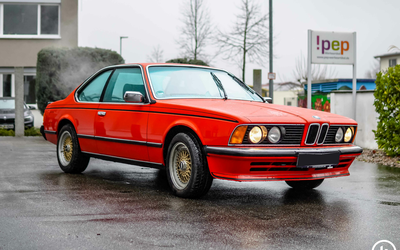 BMW E24 635 CSi aus privater Sammlung nur 61.300 Km Schaltgetriebe Scheckheft sehr guter Zustand (1981)