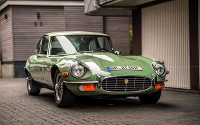 Jaguar E-Type V12 S3 from 3rd hand US-Import Certificate Note 2- Extensive investments (1972)