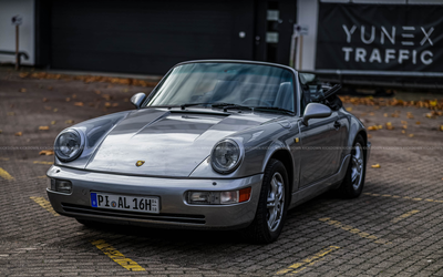 Porsche 964 Carrera 2 Cabriolet (1990), first registered in Germany, manual transmission, engine overhauled, Classic Data Note 2-