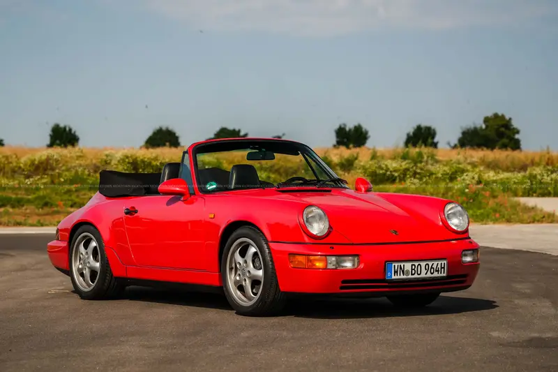 Porsche 911 964 Cabrio (1992), komplett restauriert, 300 PS, umfangreiche Investitionen, deutsches Fahrzeug
