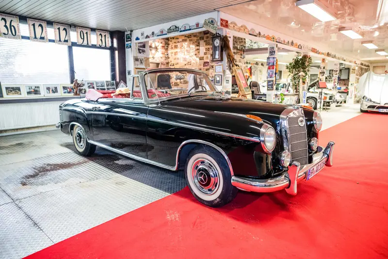 Priv. Sammlung - Mercedes-Benz W180 220S Ponton Cabrio (1959)
