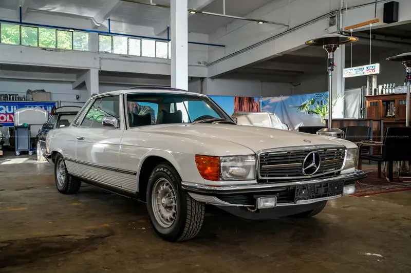 Mercedes Benz 450 SLC C107 (1973), Einspritzanlage neu eingestellt, TÜV und Service neu
