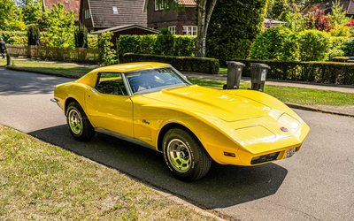 Chevrolet Corvette C3 T-Top (1973), imported from the USA, extensive investment, matching numbers