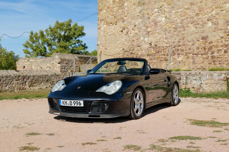 Porsche 911 996 Turbo Cabriolet (2005), first registered in Germany, full service history, both turbochargers recently overhauled