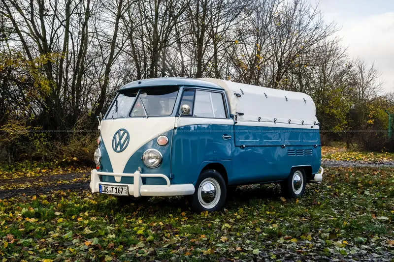Volkswagen T1 flatbed with tarpaulin Restored Owned since 2006 (1967)