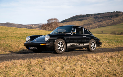 Porsche 911 S 2.7 Coupé (1975), G model with a grade of 2+, engine overhauled, second set of Fuchs rims