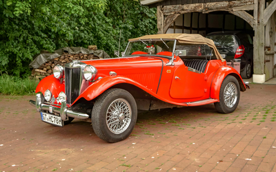 MG TD only 38,000 miles very rare vehicle in good condition MOT (1952)