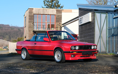 BMW E30 318i Cabriolet (1991), Handschalter, Dekra Note 2+, äußerst gepflegt, Sportschalldämpfer verbaut