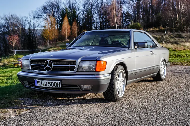 Mercedes Benz 500 SEC C126 (1991), 2. Hand und immer im Familienbesitz, Scheckheft, Wertgutachten