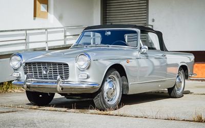 Lancia Appia Convertible Vignale V4 2+2 äußerst seltenes Sammlerfahrzeug vollständig restauriert (1959)