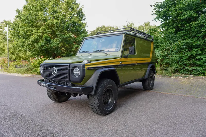 Mercedes-Benz G-Wagon W460 300GD restauriert, Overload-Camper Ausbau, lange im Familienbesitz. (1984)