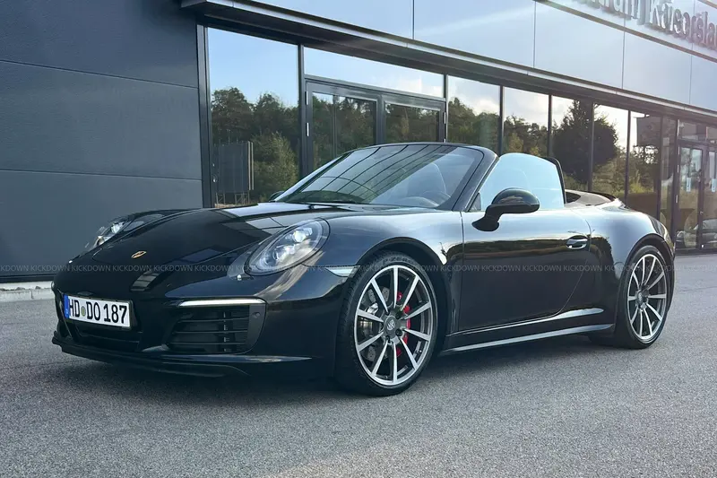 Porsche 911 991.2 Carrera 4S Cabriolet (2016), first owner, Sport Chrono, ONLY 20,000 km, without OPF