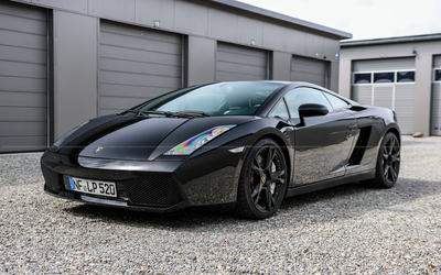 Lamborghini Gallardo Nera (2007), special edition, one of only 185, appraisal grade 1-, Capristo exhaust system