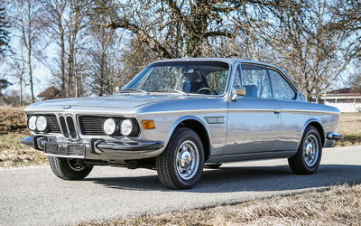 BMW E9 3.0 CSi Polaris Metallic restauriert (1973)