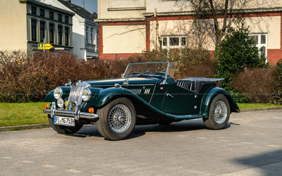 MG TF Midget (1953), Gutachten Note 2, Volvo-Aggregat mit 87 PS