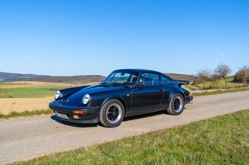 Porsche 911 SC (1980), deutsches Fahrzeug, Motorumbau auf 3,2 Liter, Gutachten Note 2, Motor und Getriebe revidiert
