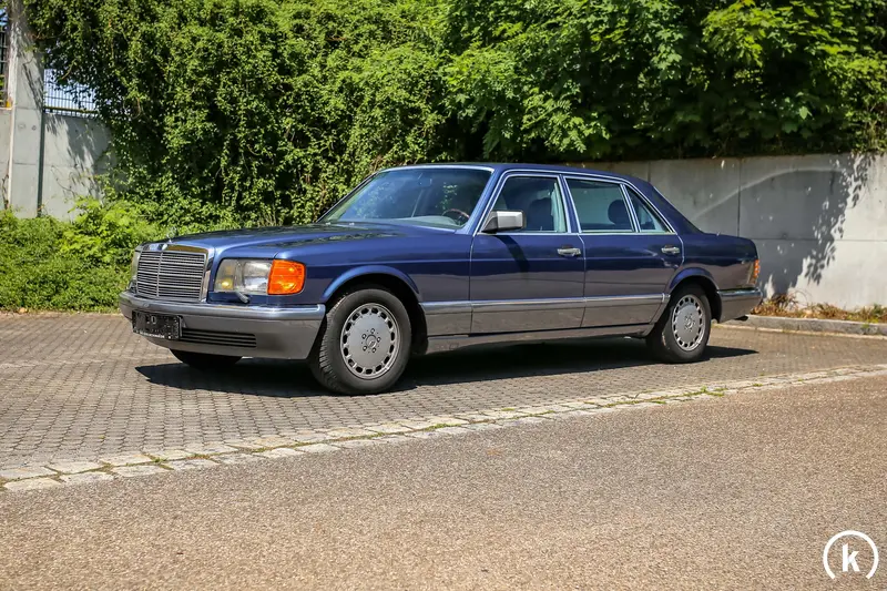 Mercedes-Benz W126 500 SEL Klimaanlage Tempomat aus privater Sammlung (1986)