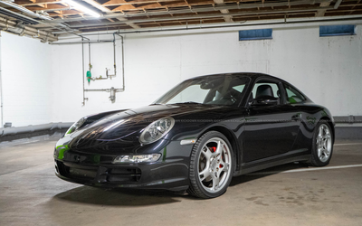 Porsche 911 997 Carrera 4S Tiptronic from Japan, Sport Chrono Package, low mileage (2007)