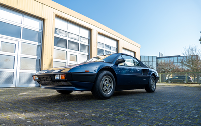 Ferrari Mondial Quattrovalvole Cabriolet (1984), German vehicle, only 49,996 kilometers, rare color combination