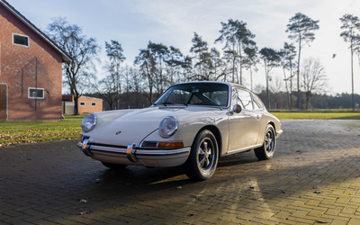 Porsche 912 (1966), H-Kennzeichen, klassische Farbkombination, US-Fahrzeug