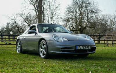 Porsche 911 996 Targa WLS (2004), seltenes X51-Powerkit, Handschalter, Scheckheft, Klimakompressor erneuert