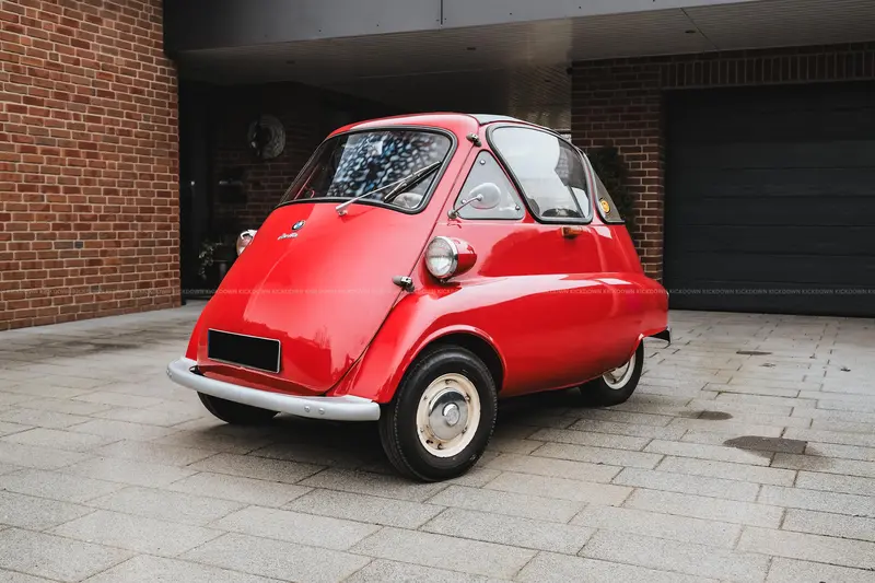 BMW Isetta, seit 1980 im Besitz, rostfrei und ungeschweißt, Sommerfahrzeug, Isetta-Club Mitglied (1956)