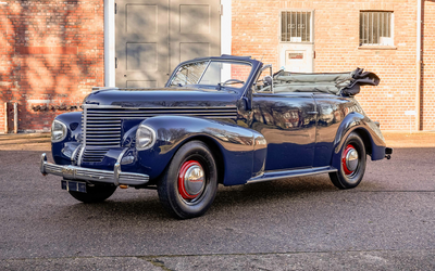 Opel Kapitän Cabrio Vollleder Historie 36t Km Extrem Selten sehr guter Zustand (1939)