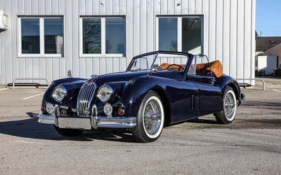 Jaguar XK 140 DHC Restauriert Sofort Fahrbereit Wertgutachten Note 2+ MwSt. Ausweisbar (1955)