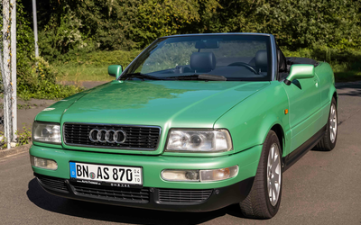Audi 80 Cabrio Type 8G from 3rd hand Accident-free with complete checkbook Condition rating 2- (1998)