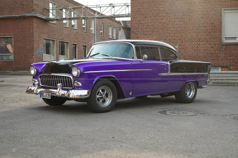 Chevrolet Bel Air Coupé (1955), umfassend restauriert, Top-Zustand, H-Kennzeichen