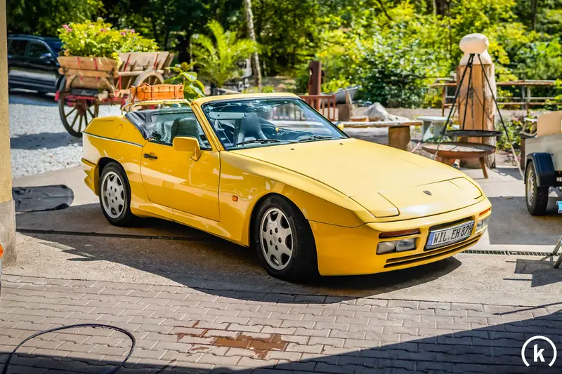 Porsche 924S Bieber convertible convertible soft top rare conversion (1986)