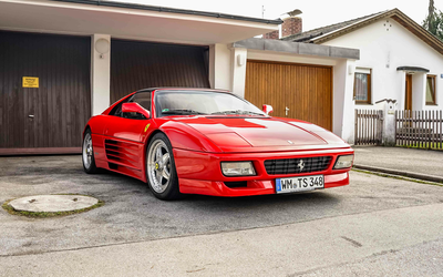 Ferrari 348 TS Speedline-Felgen Garagenwagen aus privater Sammlung mehr als 25.000 € investiert (1992)