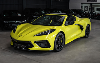 Chevrolet Corvette C8 in Gelb aus 1. Hand Scheckheft gepflegt Laufleistung nur 2.000 km Sehr Guter Gesamtzustand (2023)
