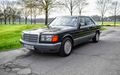Mercedes-Benz W126 420 SE Bremen Blaupunkt Radio 18.000 € invested Garage vehicle complete technology overhauled Appraisal (1988)