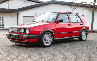 Volkswagen Golf 2 GTI Historie Tornadorot aktuelle HU (1992)