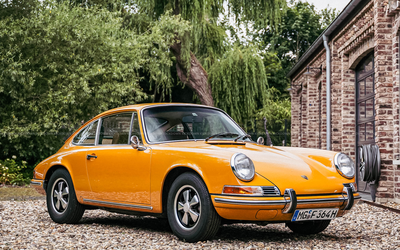 Porsche 911 T Sportomatic (1969), neuer Service durchgeführt, Classic Data Note 2-, sehr gepflegt