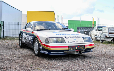 Renault Alpine V6 Turbo GTA with Rothmanns Optik alloy wheels from Renault collection (1985)