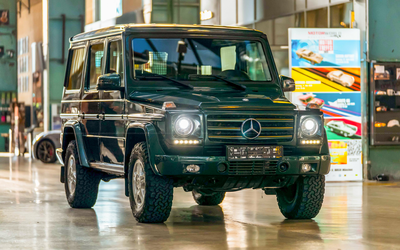 Mercedes-Benz W463 G350 D Bluetec (2013), first owner, full service history, new engine installed with Mercedes warranty, VAT deductible