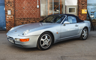 Porsche 968 Cabriolet (1993), Classic Data Note 2-, sehr gepflegt, neues Verdeck