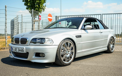 BMW E46 M3 Cabrio 6-speed manual transmission Accident-free complete checkbook (2003)
