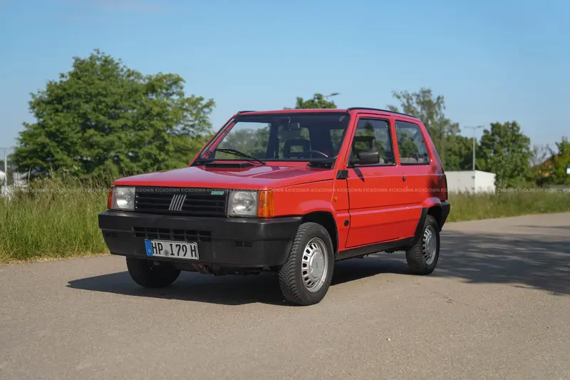 Fiat Panda 750 Fire (1991), only second-hand with 65,000 kilometers, in excellent original condition, with valid inspection and H license plate