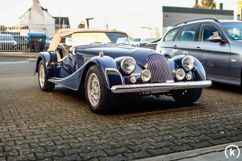 Morgan Plus 8 Midnight Blue tarpaulin very good condition traceable history (1997)